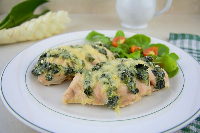 Spinach Ricotta Stuffed Chicken