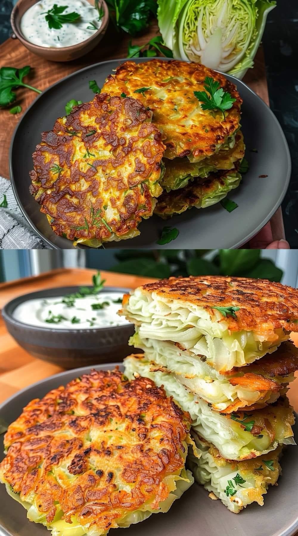 Quick Cabbage Patties