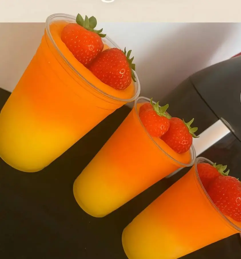 Orange Sherbet Margaritas and Slushie Cocktails